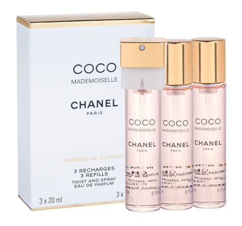 chanel mademoiselle twist and spray refills|macy's chanel mademoiselle gift set.